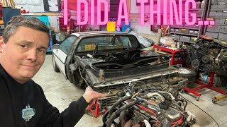 Indy Fiero Restoration Removing the rear subframe [upl. by Adlecirg]