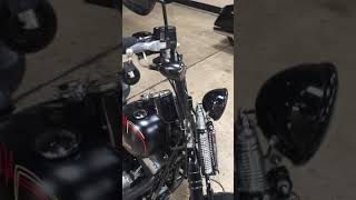 2009 Softail Cross bones [upl. by Ahsinut]