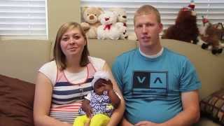 Tarra amp Aaron adopt a sweet child with A Act of Love Adoption Agency by NewFilms33 Productions [upl. by Ycnan]