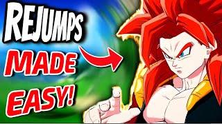 SSJ4 GOGETA REJUMP MADE EASY DBFZ SSJ4 Gogeta Combo Guide [upl. by Esme]