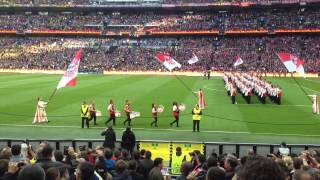 Ceremony  tifo Bayern Champions League Final Wembley 2013 [upl. by Elsbeth]