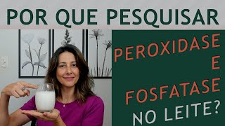 Peroxidase e Fosfatase Alcalina no leite [upl. by Anilorak]