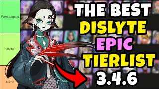 UPDATED 346 EPIC ESPER TIERLIST  ALL UPDATED EPIC  DISLYTE [upl. by Ydissac949]