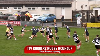 ITV BORDERS RUGBY ROUNDUP  KELSO v SELKIRK  91023 [upl. by Airyt]