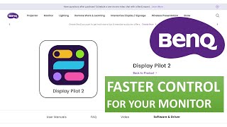 Faster control for your BenQ Monitor with Display Pilot 2 [upl. by New]