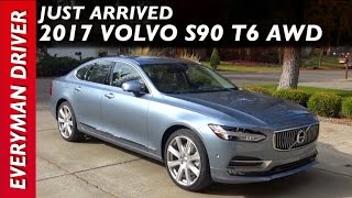 Wow Just Arrived 2017 Volvo S90 T6 AWD Inscription on Everyman Driver [upl. by Nospmoht54]