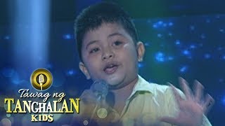 Tawag ng Tanghalan Kids Sidro Quilicol  Kastilyong Buhangin Round 3 Semifinals [upl. by Leahicm]