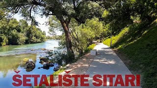 Banja Luka  Šetalište uz Vrbas Sitari [upl. by Ehav]