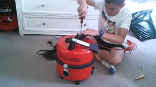 how to replace a numatic hoover cable [upl. by Htirehc535]