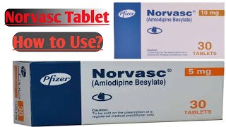 Amlodipine How to Use  Norvasc ® Tablet [upl. by Liddie]