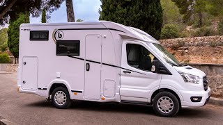 Camper 2024 Kompakte spanische teilintegrierte Wohnmobile Benimar Yrteo Y840 [upl. by Enoj]