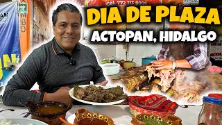 BARBACOA de BORREGO MERCADO y el DÍA de PLAZA en Actopan Hidalgo  Probé Mucha Comida 😳 [upl. by Hako162]