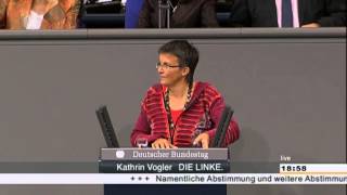 Kathrin Vogler DIE LINKE Krankenkassen sind keine xbeliebigen Wirtschaftsunternehmen [upl. by Vrablik]