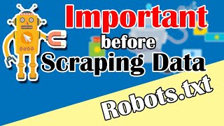 Warning Scraping Data on a Website robotstxt [upl. by Polivy860]