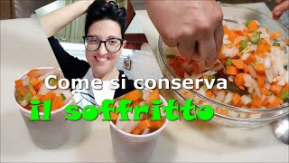 Come si conserva il soffritto [upl. by Grove52]