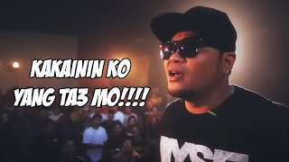 Batas vs Badang  Reaction Video  Tito Shernan ANG UNANG RAPPER NA KUMAIN NG TA3 HAHAHAHA [upl. by Neddy]