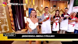 Jimena Cyrulnik fue la invitada de lujo en El gran premio de la cocina [upl. by Hausner]