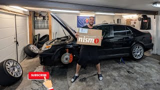 Installing Nissan R35 GTR Parts To Upgrade My SAAB [upl. by Ulu]