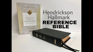 KJV Hendrickson Hallmark Reference Bible Review [upl. by Suivatal]