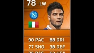 Fifa 14 UT  Recensione Insigne MOTM [upl. by Nolie368]