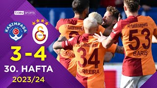 Kasımpaşa 34 Galatasaray  30 Hafta  Trendyol Süper Lig 20232024 [upl. by Radman499]