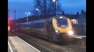 Cross Country class 220 Voyager  220018  Micklefield 260224 [upl. by Annert]