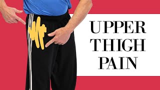 Upper Thigh Leg Pain From Pinched Femoral Nerve or Meralgie Paresthetica SelfTest amp Fix [upl. by Auric453]