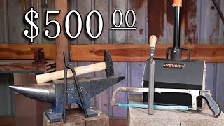 Affordable Blacksmithing  Budget friendly TOOLS [upl. by Manville]