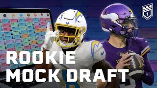 Updated 2024 Dynasty Rookie Mock Draft Post FreeAgency [upl. by Anaz]