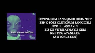 Isyan Tetick Patlamaya Devam lyricsтекстсловаşarkı sözleri [upl. by Dari]