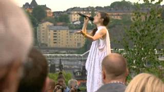 Laleh  Ängeln i rummet Allsång på skansen 2012 [upl. by Zere]