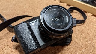 E 20mm F28 SEL20F28 SONY Lenz Movie sample [upl. by Oira]