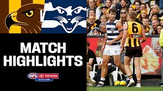 Hawthorn v Geelong Highlights  Round 5 2019  AFL [upl. by Viscardi]