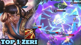 Wild Rift Zeri  Top 1 Zeri Gameplay Rank Master [upl. by Golden]