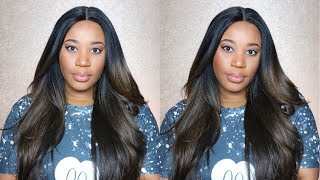 Gorgeous Long Hair 😍  Model Model VShaped Lace Front Wig EV003  OM430P  Divatress [upl. by Bej]