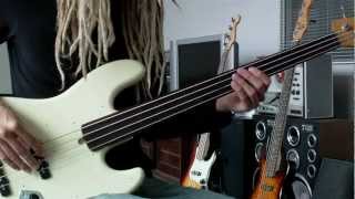 Fretless Bass Rendition of quotMary Annquot by Jacuzzi Sunset [upl. by Ititrefen]