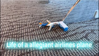 Life of a allegiant airlines plane [upl. by Blane]