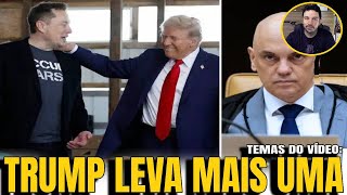 4 TRUMP TEM REAÇÃO IMEDIATA LEVOU TODOS MORAES MANIFESTA SOBRE ANISTIA [upl. by Oiratno]