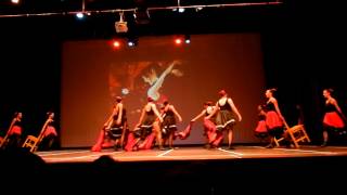 Mouling Rouge parte 2 Tango  Jazz dance [upl. by Rbma]