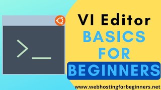 Basic Vi Editor commands for beginners [upl. by Vallonia289]