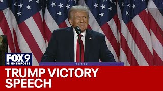 Donald Trumps full victory speech [upl. by Kilgore]