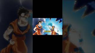 Gohan definitivo vs Goku Ssj dios rojo anime dragonballsuper dragonball goku dbs db [upl. by Ahsiek]