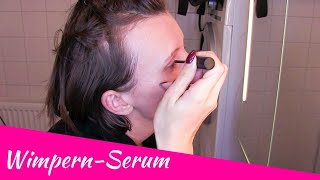 Test Wimpernserum evoeye TOP oder FLOP  eyelash formula  Wimpern Booster [upl. by Ahsurej]