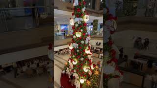 One Bonifacio High Street Christmas Tree and decorations 2024 🎄✨  BGC Philippines 🇵🇭 [upl. by Milzie]