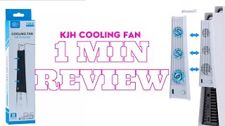 PS5 Cooling Fan from KJH  1 Minute Review [upl. by Jestude]