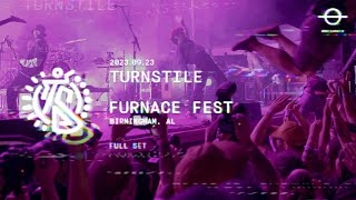 Turnstile  Furnace Fest 2023  Full Set 4K Multicam [upl. by Ahsimal]