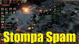 The Crucible Mod 2071  20 Stompa Invasion vs Imperial Guards [upl. by Kred754]