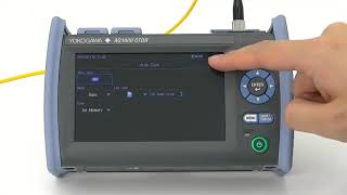 AQ1000 Optical Time Domain Reflectometer  operation guide [upl. by Nicks]