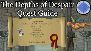 The Depths of Despair OSRS Quest Guide [upl. by Demakis891]