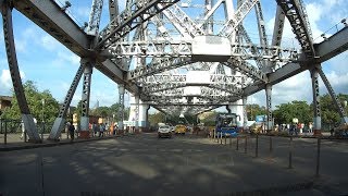 Howrah Bridge  Towards Kolkata Upto Esplanade via BBD Bagh Through Brabourne Road [upl. by Atiral284]